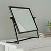 Hepworth Mirror in Matt Black