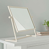 Hepworth Mirror in Plain Ivory