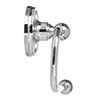 Bletchley Loo Roll Holder in Nickel