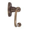 Bletchley Loo Roll Holder in Lacquered Antiqued Brass