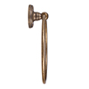 Bletchley Towel Ring in Lacquered Antiqued Brass