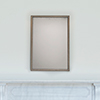 Stamford Vintage Glass Mirror in Antiqued Brass