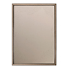 Stamford Vintage Glass Mirror in Antiqued Brass