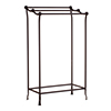 Small Tallow Towel Rail in Matt Black