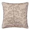 Cushion Cover in Reversed Soft Grey Cow Parsley