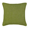 45cm Piped Cushion Cover in Green Waterford Linen