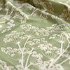 Cow Parsley Fabric in Hedge Green