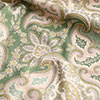 Norwood Fabric in Green and Gold