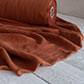 Waterford Linen Fabric in Paprika