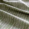 Watercolour Leaf Fabric in Rich Green
