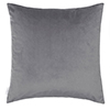 Hunstanton Velvet Cushion Cover in Mole (50cm x 50cm)