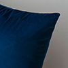 Hunstanton Velvet Cushion Cover in Navy Blue (50cm x 50cm)