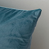 Hunstanton Velvet Cushion Cover in Teal (50cm x 50cm)