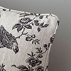 Isabelle Cushion Cover in Black