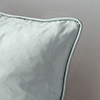 Plain Silk Cushion Cover in French Grey