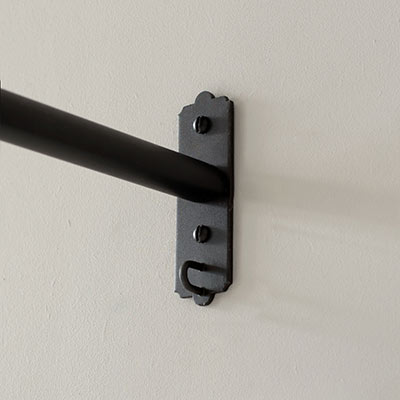 20mm Forged Iron Brett Recess Bracket