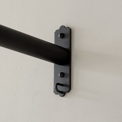 25mm Forged Iron Brett Recess Bracket