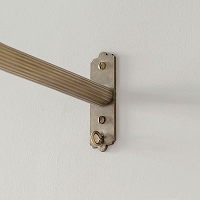 19mm Brass Brett Recess Bracket 
