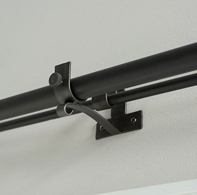 25/12mm Double Pole Centre Bracket 