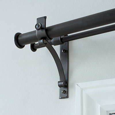 25/12mm Double Pole Standard Bracket 