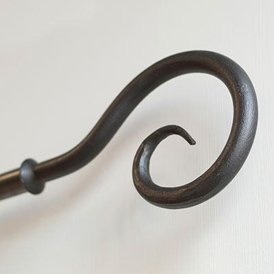 25mm Bishop's Crook Finial 