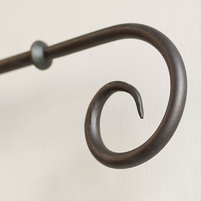 12mm Crook Finial 