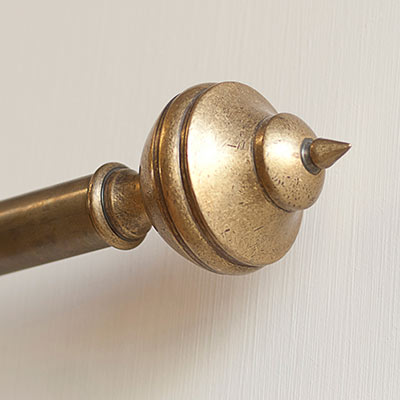 25mm Brass Empire Finial 