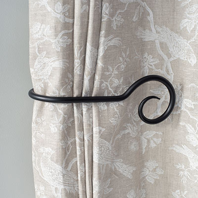 Large Bishop's Crook Holdback (Right Side) in