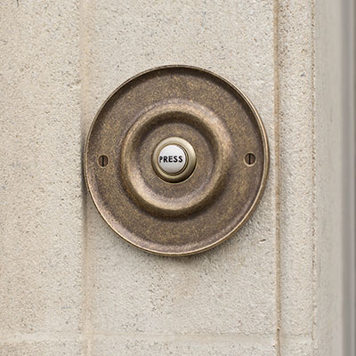 Door Bell Cover  with Ceramic