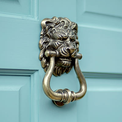 Lion's Head Door Knocker 