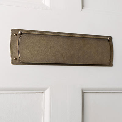 Large Internal Letter Plate 