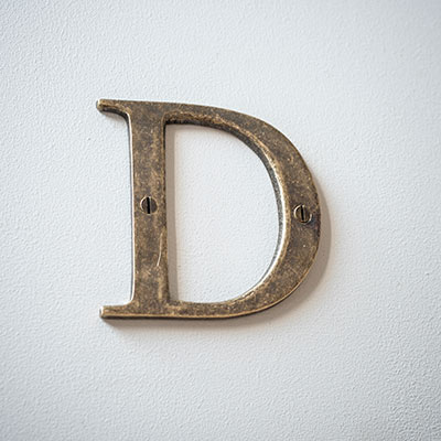 Letter D 