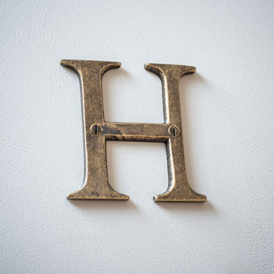 Letter H 