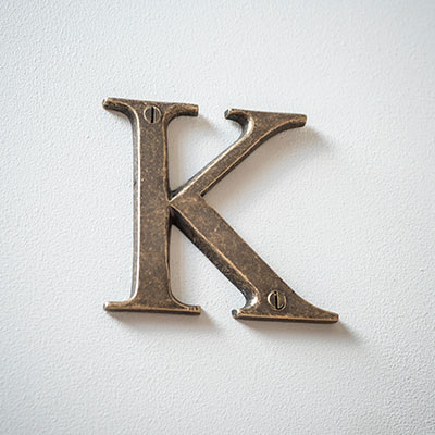 Letter K 