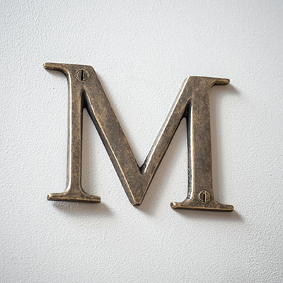 Letter M 