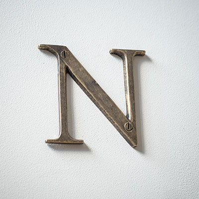 Letter N 