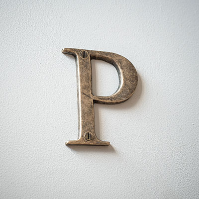 Letter P 