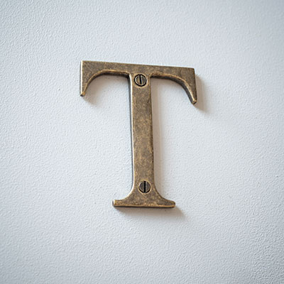 Letter T 