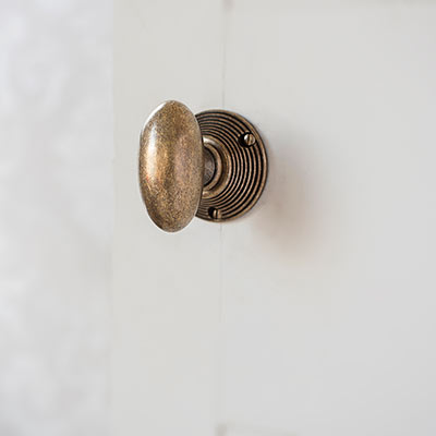 Downley Knob, Reeded Plate