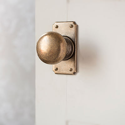 Holkham Door Knob, Ilkley Short Plate