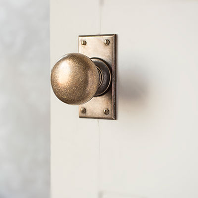 Holkham Door Knob, Ripley Short Plate