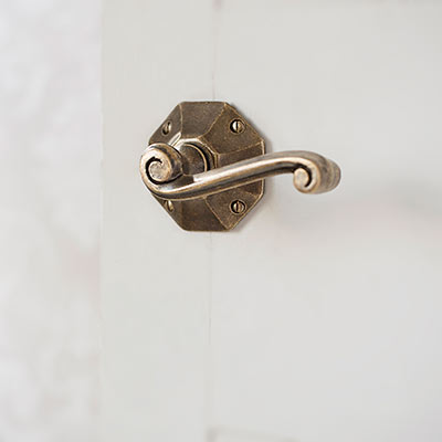 Regency Handle, Shaftesbury Plate