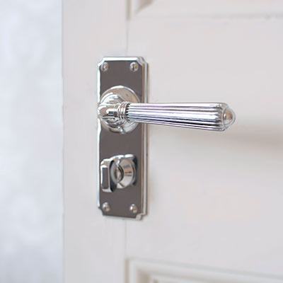 Bromley Handle, Ilkley Privacy Plate