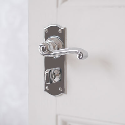 Regency Handle, Nowton Privacy Plate