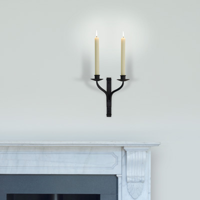 Friston Double Candle Sconce 