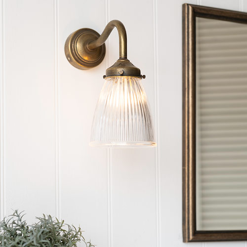 Fisher Bathroom Wall Light with Blake Arm