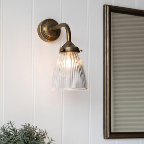 Fisher Bathroom Wall Light with Eliot Arm