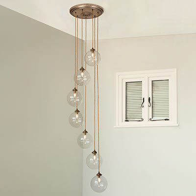 Holborn Seven Pendant Rose