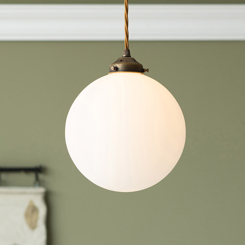 Holborn Opal Glass Pendant Light