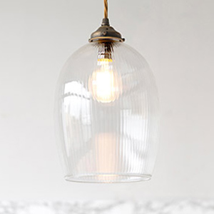 Walcot Fine Fluted Pendant Light